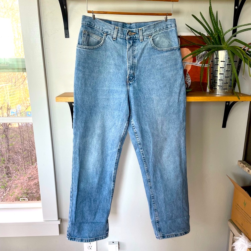 Vintage Faded Glory Relaxed Fit Jeans Size 33 X 30